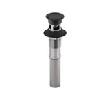 Kohler K-7124-A-BL Clicker Drain With Overflow Modern Black New Box!. Fixed Price $93.71.