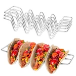 Jibolat Taco Holders Set Of 3,STAINLESS Steel Shell 3PCS. Fixed Price $18.69.