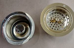 Westbrass CO2195-01 Combo Pack 3-1/2" Wing Nut Twist Style Large Basket Strainer. Fixed Price $26.96.