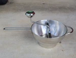 Cuisipro 9 Food Mill With 1 Disc, Needs 2 Discs, Barely Used, Excellent Shape. Fixed Price $44.00.
