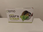 Kitchen Gizmo Snap N' Silicone Pasta Strainer Clip-on For Pots And Pans. Fixed Price $13.40.
