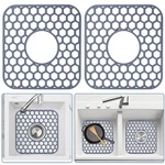 Bestjing Pack Silicone Sink Protectors For Kitchen With Center Drain - 12. Fixed Price $27.13.