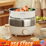 Stainless Steel Steamer Meat Vegetable Cooking Pot Kitchen. Fixed Price $17.44.