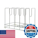 American Metalcraft 18040 Pizza Rack Chome-plated Steel Holds 96 Screens. Fixed Price $77.97.