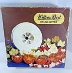 Willows Reed Salad Cutter Makes Flower Shapes Vintage Plastic Metal Original Box. Fixed Price $9.99.