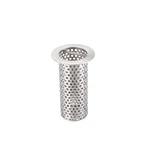 Commercial Floor Drain Strainer, 316 Perforated Cylindrical Mesh Stainless. Fixed Price $46.52.