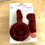 Kitchenaid Measuring Cups And Set Empire Red Of 5 4. Fixed Price $14.99.