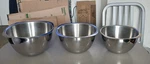 Giada De Laurentiis Stainless Steel Nesting Mixing Bowls Prep 1.5 Qt. 2 3. Fixed Price $19.95.