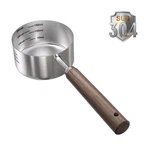 Fafaflyer Dog-cat Food Scoop Measuring-cup 3/4 Cup, Stainless Steel Color. Fixed Price $14.05.