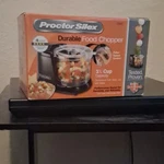 Proctor Silex 72507 1.5 Cup Electric Food Chopper, Pulse Speed Control. Fixed Price $7.99.