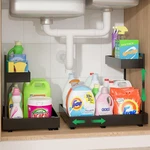 Realinn Expandable Under Sink Organizers Storage, 2 Tier Cabinet Or.... Fixed Price $63.19.