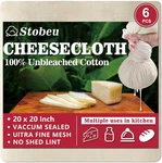 6PCS Cloths,reusable Grade 100 For Straining,ultra Fine Mesh. Fixed Price $16.99.