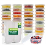 Freshware Food Storage Containers 8 Oz, 50-SET,. Fixed Price $23.23.
