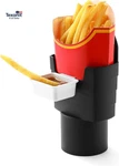 French Fry Holder And Sauce Set For Car, Funny Useful White Elephant Gift. Fixed Price $19.86.