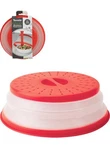 Microwave Splatter Cover For Food, Medium (red) - Collapsible & Vented Silicone. Fixed Price $9.25.