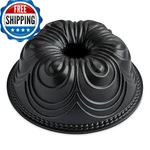 Nordic Ware Chiffon Bundt Pan, 10-CUP, Graphite, Cast Aluminum, Nonstick. Fixed Price $61.07.