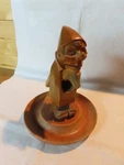 Vintage Black Forest Hand Carved Wooden Gnome Nutcracker. Fixed Price $75.00.