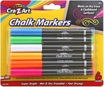 Cra-z-art Chalk Markers 6 Count Dry Erase And Boards. Fixed Price $10.51.