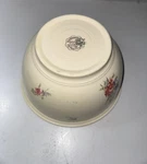 Vtg 1940S Household Institute Ovenware Priscilla 8 Floral Mixing Batter Bowl. Fixed Price $30.00.