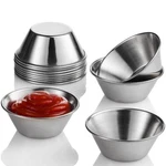 Nechtik Small Sauce Cups, Stainless Steel Ramekin Dipping Cup, Commerci.... Fixed Price $20.22.