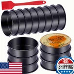Datanya 12-PACK Nonstick Crumpet Rings 4 Inch Stainless Steel English Muffin. Fixed Price $34.99.