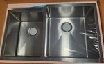 Signature Ortega 32" Undermount 60/40 Double Basin Stainless Steel Kitchen Sink. Fixed Price $115.00.