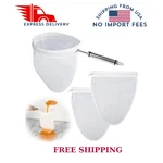 Wmkgg Ultra Fine Mesh Strainer Bags,cheese Cloth For Straining, With Stainle. Fixed Price $19.99.