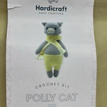 Hardicraft Crochet Kit Polly Cat Designed By Sylvia Molenar -amigurumi. Fixed Price $24.99.