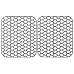 2PCS Protectors For Kitchen SINK,13.58"X11.61" Heat Resi-stant Silicone .... Fixed Price $28.84.