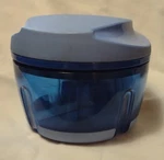 Tupperware Lil Chopper Twist Top 1.25 Cup Prep Essentials Food Processor Blue. Fixed Price $15.00.
