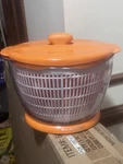 Kitchenaid Salad And Fruit Spinner Dryer With Multiple Compartments Orange. Fixed Price $19.95.