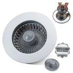 Kitchen Sink Drain Strainer New Upgraded Stopper With One Brass. Fixed Price $15.84.