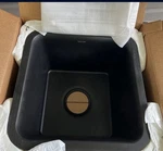 Kohler Cairn 8223-CM1 Undermount Square Kitchen Sink Matte Black Rack. Fixed Price $125.00.