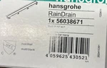 Hansgrohe 56038671 Raindrain Match Trim,matte Black *new*. Fixed Price $329.99.