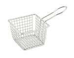 Winco FBM-554S 5" X 4" Square Stainless Steel Fry Basket. Fixed Price $12.31.