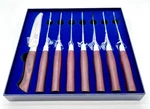Hoshanho Wooden Handle Steel Home Kitchen Knife Set - 8 Pieces Brand New. Fixed Price $63.00.