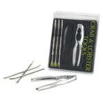 Rsvp Endurance 8-PIECE Stainless Steel Seafood Cracking Tool Set. Fixed Price $57.40.