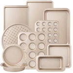 Terlulu 10-PIECE Baking Pans Set, Bakeware Sets Nonstick, For Oven Co. Fixed Price $66.44.