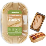 Ubeesize 2LB Loaf Pan Liners, 150PCS Non-stick Bread Cake Baking Paper 9X5IN. Fixed Price $31.23.