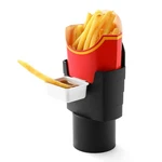 French Fry Holder And Sauce Set For Car, Funny Useful White Elephant G.... Fixed Price $19.72.