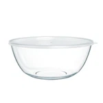 Quald 4.7QT Extra Large Clear Glass Mixing Salad & Cooking Bowls. Fixed Price $37.48.
