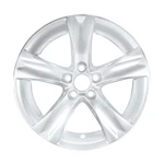 18X7.5 Double Spoke Alloy Wheel Painted Light Smoked Hypersilver 560-74283. Fixed Price $295.89.