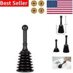Master Plunger MPS4 Professional Black Bellows Sink Shower Tub Floor Drain. Fixed Price $27.68.
