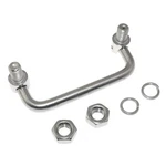 304 Stainless Steel U-shaped Folding Metal Cabinet Handle Hole 90MM/3.5IN Fol.... Fixed Price $23.52.