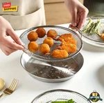 1 Pc Stainless Steel Mesh Strainer Basket Round Reusable Frying Grilling Tray. Fixed Price $13.49.