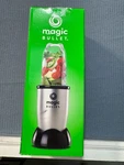 Magic Bullet Blender With Stainless Steel Cross Blade & Tall Cup 250W Motor Base. Fixed Price $34.00.