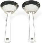 Endurance Kitchen Collection Stainless Steel Flour Sifter Mini 7X2X1" 2-PIECE. Fixed Price $26.47.