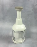 Pampered Chef Hand Food Chopper #2585 Stainless Steel Blades Complete 0037. Fixed Price $20.99.
