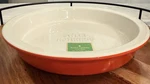 Kate Spade New York All In Good Taste Ceramic Red White 9" Round Pie Dish. Fixed Price $29.95.