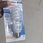 Trisonic Spiral Bulb 33W Daylight 6400K 1550 Lumens Energy Saving. Fixed Price $10.99.